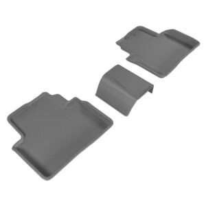 3D MAXpider Kagu Floor Mats-Rear-Honda Civic Type R FK8 2017-2020