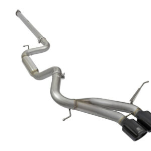 AFE Power Takeda 3in Stainless Steel Catback Exhaust System with Black Tips for Ford Focus ST 2013-2018
