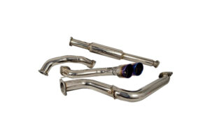 Injen 3in Catback Stainless Steel Exhaust System with Titanium Tip-Ford Focus ST 2013-2019