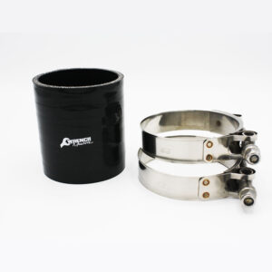 Wrench Masters 2.5" Straight Coupler w/ T Bolt Clamps