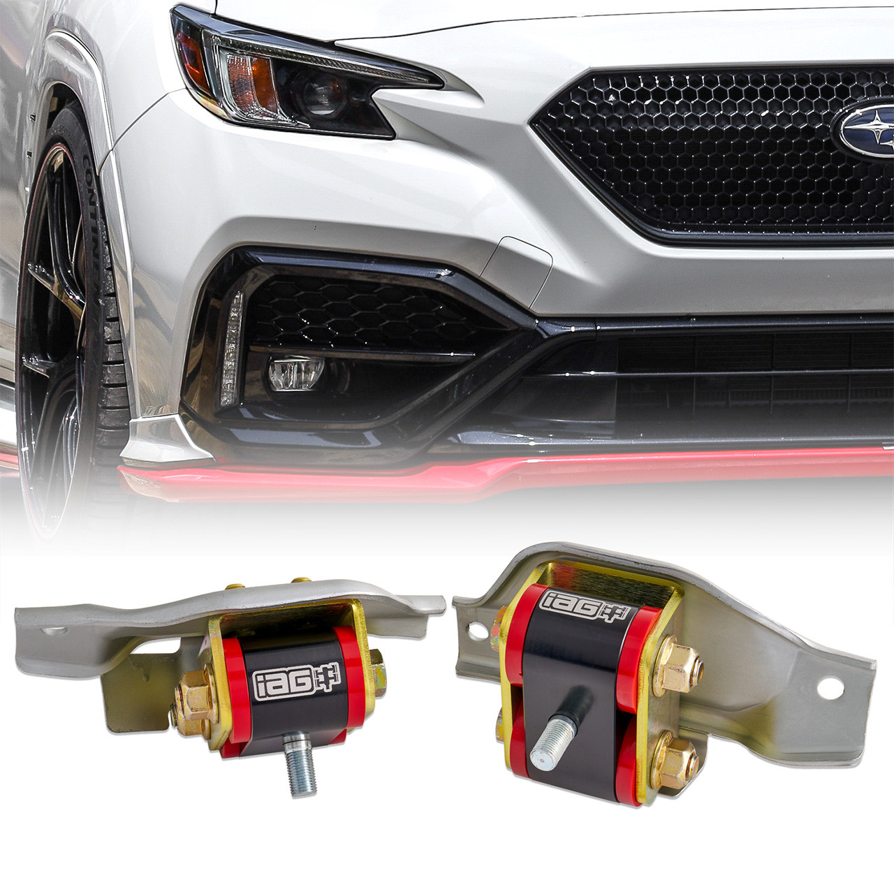 IAG Street Series FA24 Engine Mount Set 75A w/ Brackets 2022+ WRX