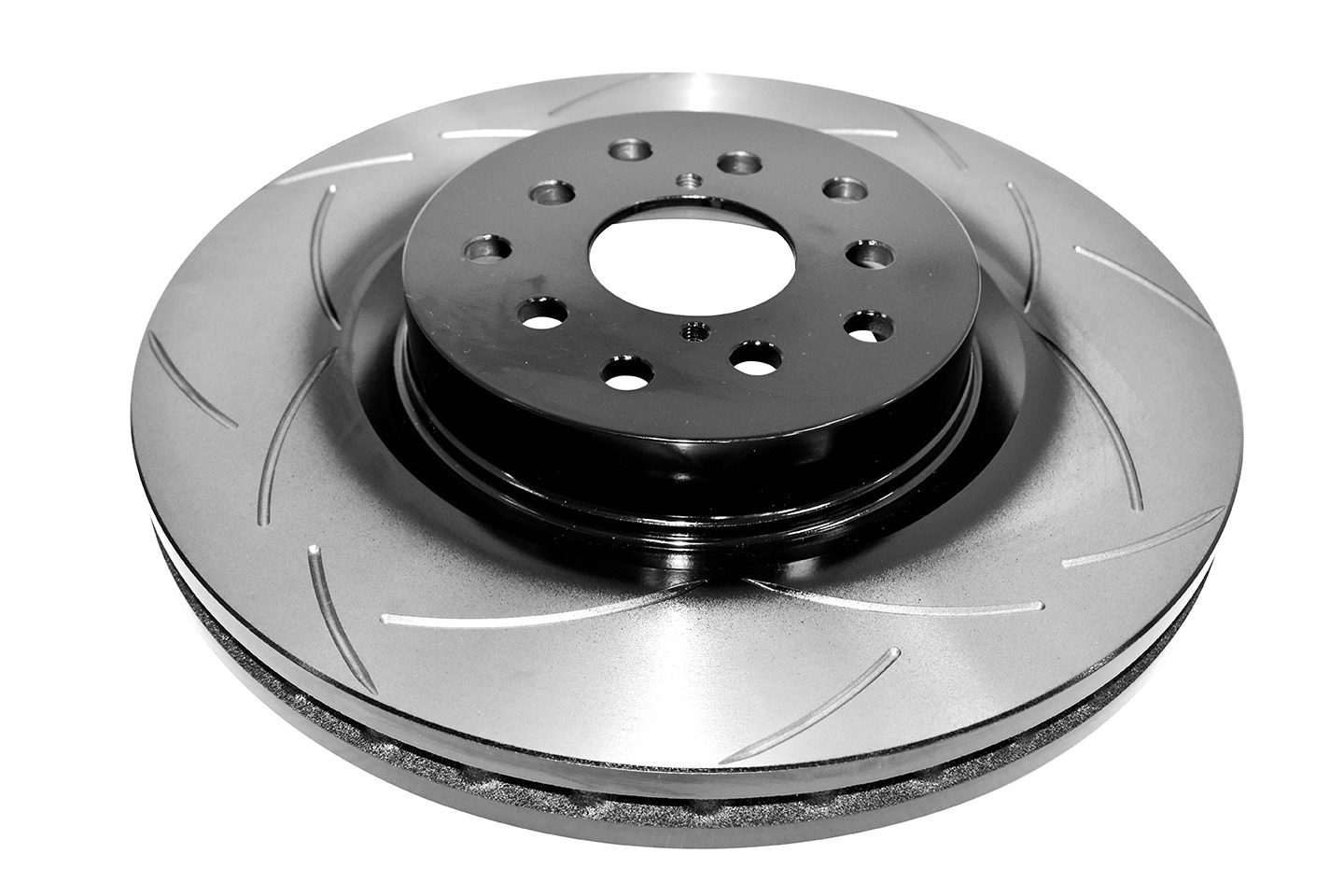 DBA Street Series T2 Slotted Front Brake Rotor – 2015-2021 Subaru WRX (Steel Caliper)