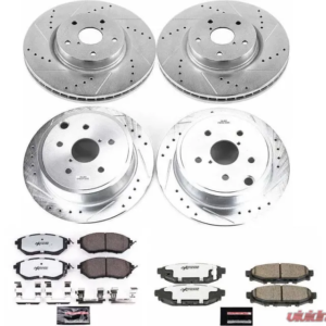 PowerStop Z26 Street Warrior Front and Rear Brake Kit – 2015-2020 Subaru WRX